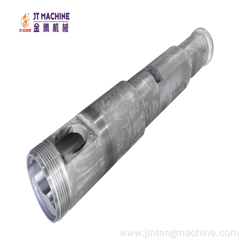 conical twin screw barrel for plastic extruder machine